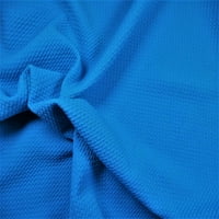Teksturirani tkaninski način rastezanje Karipske plave X32