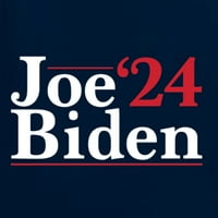Divlji Bobby, Joe Biden Predsjednička kampanja Politički ženski vitak FIT MUNIOR TEE, mornarsko, velika