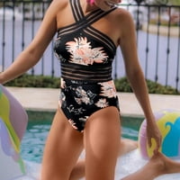Ženski kupaći kostimi Prednji križ preko kupaćih kostima Šuplje kupalište Monokinis seksi jedan plivajući