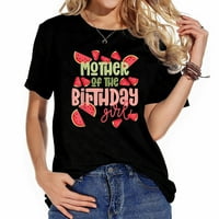Majca rođendan jedan u majici za rođendan melonske lubenice